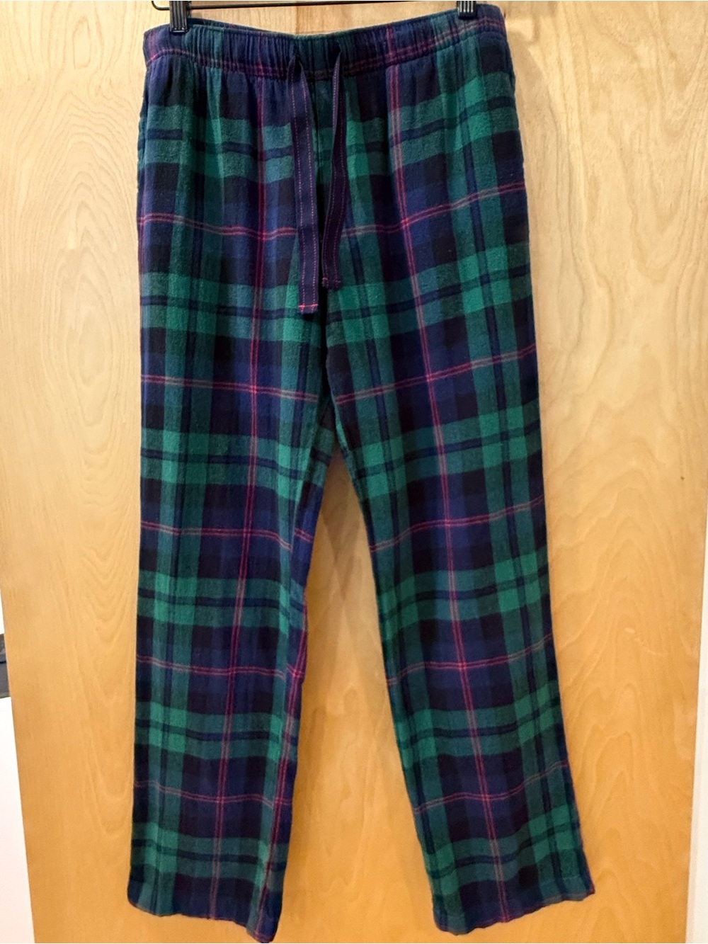 Old Navy Green & Navy Plaid flannel PJ Pants